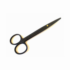 Ciseaux Mayo noirs revêtus, ciseaux chirurgicaux droits en acier métallique, ciseaux Mayo de haute qualité pour la chirurgie, prix de gros OEM - Product Image 5