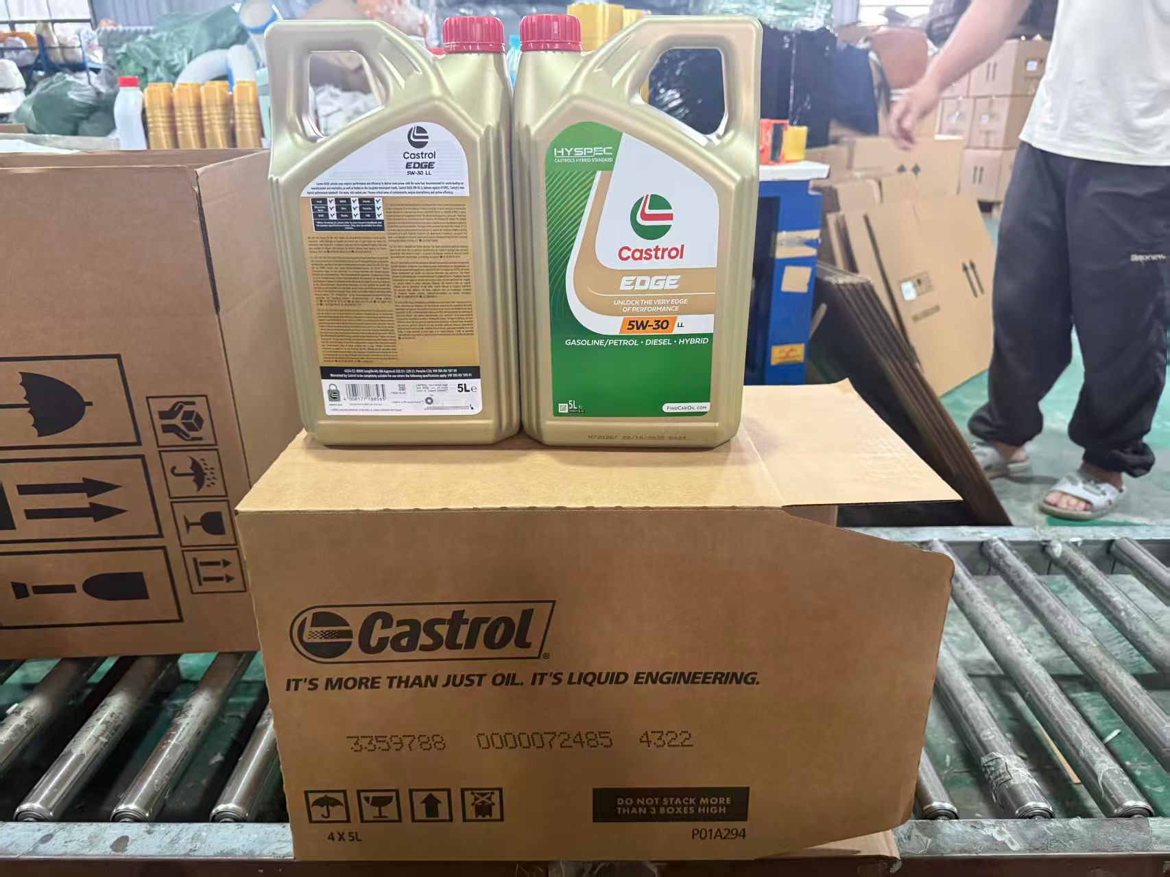 CASTROL EDGE 5W-30 Full Synthetic Engine Oil API SN SP Motor Lubricant for Gasoline Car Oil Parts Image 5
