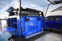 Remorque utilitaire multifonction tout-terrain pour motos tout-terrain avec énergie solaire et cuisine intégrée