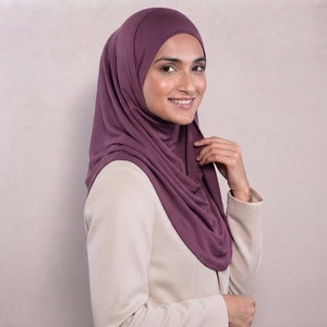 Custom Satin Plain Hijab Scarf Solid Color Breathable Soft <b>Silk</b> Feel <b>Head</b> <b>Wrap</b> Shawl OEM ODM Textile Manufacturer - Product Image 1