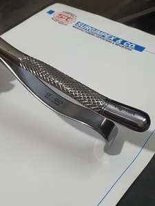 Forceps d'extraction dentaire manuel FIG 18R en acier inoxydable, pour molaires, côté droit, modèle anglais, instrument de chirurgie buccale CE - Product Image 5