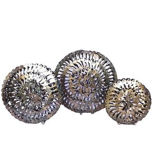 Jarrón de mesa moderno hecho a mano, aluminio de alta calidad con acabado de cobre y latón antiguo, florero decorativo - Product Image 1