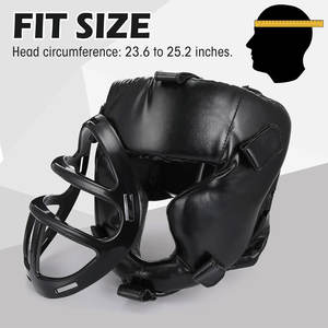Ensemble de casque et de gants de boxe de qualité supérieure pour adultes et adolescents, protection intégrale du visage pour le taekwondo, le muay thai, le kickboxing, le karaté, le BJJ et le MMA - Product Image 4