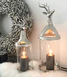 Vintage Design Silver deer candle holder decorative animal candlestick stand luxury candle holder <b>offers</b> in customization option - Product Image 2