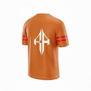 Maillot de football américain pour homme de haute qualité, col en V, 100% polyester, uni, respirant, séchage rapide, RIVIAN ATLANTIC - Product Image 6