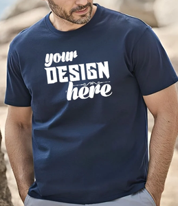 Camiseta de Algodón 100% con Logotipo Personalizado en la Parte Delantera, Lavado Ácido, Corte Regular para Hombre, Impresión Serigráfica, Ecológica, de Secado Rápido, Venta al Por Mayor OEM - Product Image 2