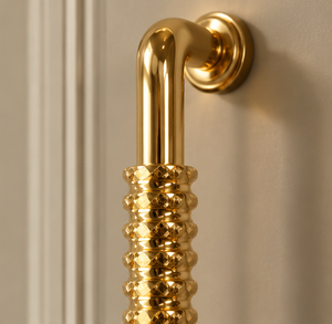Poignée de porte ornée de perles, finition dorée, longue poignée décorative pour armoire, quincaillerie de meubles - Product Image 3