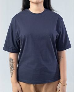 Camiseta de Manga Corta para Mujer, Tallas Grandes, con Logotipo Personalizado, Calidad Premium, 240 GSM, Colores Sólidos, Nuevo Diseño, Hombros Caídos - Product Image 5