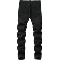 Jeans en denim délavé et déchiré de haute qualité, personnalisables, élégants, à prix abordable, pour le printemps, design sur mesure, vente en gros, tendance