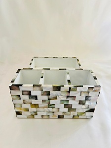Handmade Bone Inlay Tissue <b>Box</b> Wooden Rectangle Napkin <b>Storage</b> Holder Home <b>Decor</b> Wholesale Tissue <b>Box</b> - Product Image 6
