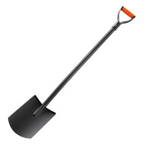 Pelle carrée robuste de 48 pouces avec lame en acier allié et poignée en D antidérapante, pelle de transfert facilement détachable - Product Image 6