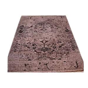 Vente chaude scandinave terreux décor fabriqué à la main Dhurrie plat tissage tapis ton naturel doux coton usine tapis abstrait - Product Image 6