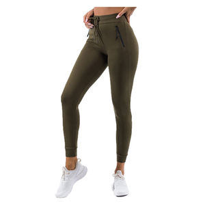 Leggings Deportivos de Cintura Alta Personalizados de Fábrica para Mujer, Pantalones Deportivos para Correr y Hacer Ejercicio con Bolsillos - Product Image 2