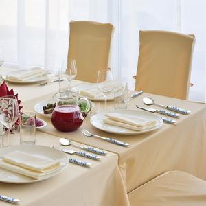 Couverts à motif floral bleu avec manche blanc, idéaux pour les repas à la maison, les dîners en famille et l'usage quotidien, vente en gros depuis l'Inde - Product Image 4