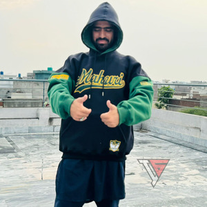 Sudadera con Capucha Extra Grande de Felpa de Algodón Sólido Personalizada de Alta Calidad para Hombre, Invierno, con Capucha Lisa Teñida, Secado Rápido y Transpirable - Product Image 3