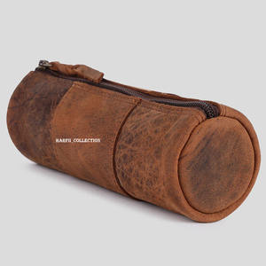 Portefeuille zippé en cuir avec plusieurs compartiments, profil fin, pour les voyages, le bureau, le rangement des pièces de monnaie, des cartes et l'utilisation quotidienne - Product Image 5