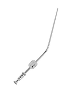 Cánula de succión neuroquirúrgica Fukushima Teardrop con punta de bola, instrumento quirúrgico de acero inoxidable de grado quirúrgico premium - Product Image 3