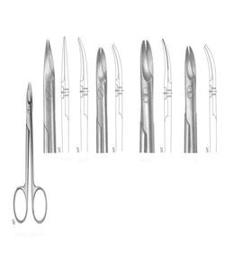 Tijeras Beebe de 110 mm, Acero Inoxidable, para Cortar Alambre Quirúrgico, Reutilizables, Instrumento Médico Ortopédico - Product Image 1