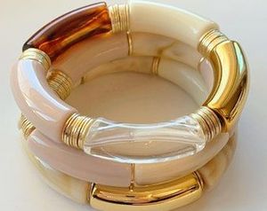 Handmade Epoxy <b>Resin</b> Women's Classic Vintage Floral Design Bangles Bracelet Jewelry for Party Occasions - Product Image 2