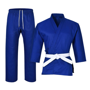 Men Karate Uniform Lightweight Karate Training Suit Breathable Cotton Martial Arts Practice Competition <b>Athletic</b> Apparel - Product Image 4