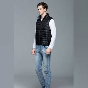 Gilet matelassé d'hiver pour homme, personnalisé, robuste, respirant, design sur mesure, prix de gros, nouvelle arrivée, gilet matelassé décontracté - Product Image 5