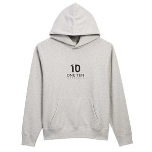 Sudadera con Capucha de Felpa de Corte Holgado en Color Gris Jaspeado, Sudadera con Capucha de Mezcla de Algodón Suave, Informal, Cálida, Unisex, Estilo Urbano - Product Image 1