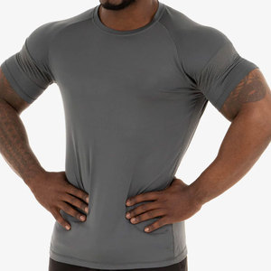 Camiseta de Compresión Verano 2026, Corte Regular, Elástica, Precio Bajo al por Mayor, 100% Algodón, Ropa Deportiva para Gimnasio, Secado Rápido, Transpirable - Product Image 5