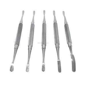 Lima dental para contorno de hueso con mango estriado para alisar huesos después de extracciones, instrumentos quirúrgicos, fabricante mayorista - Product Image 6