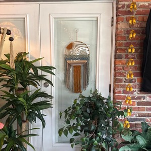 Set Of 2 Macrame <b>Wall</b> <b>Hanging</b> Perfect For Event Backdrop Decor And Wedding Stage Styling <b>Boho</b> Interior Accent From India - Product Image 2