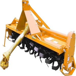 Premium Quality Rotary <b>Tiller</b> With Through Shaft Drive Reinforced Steel Plate And European Gear Transmission For Deep <b>Soil</b> - Product Image 1