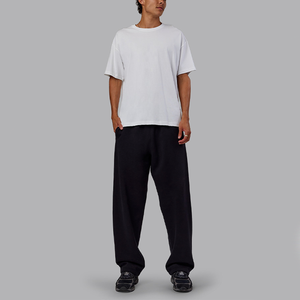 Men's <b>Baggy</b> Sweatpants Oversized Wide Leg <b>Jogger</b> Trousers with Soft Fleece Fabric Elastic Drawstring Waist for Streetwear - Product Image 4