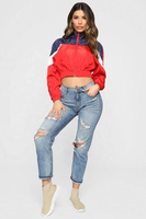 Blouson bomber court pour femme, best-seller, imprimé, coupe-vent, respirant, réversible, imperméable, écologique, logo personnalisé