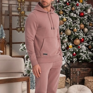 Sudadera con Capucha para Hombre de Alta Calidad, 350GSM, Diseño Personalizado, Corte Regular, Color Rosa, con Cuentas Tejidas, 100% Algodón, Bordada, Lavada - Product Image 3