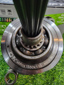 เพลาข้อเหวี่ยงรถแข่งสีเมทัลลิกคุณภาพสูง CSRK MIO 1550 ผลิตในไต้หวัน - Product Image 1