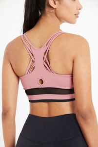 Top Quality Women Yoga Fitness Sexy <b>Bra</b> Sportswear Fitness <b>Stretch</b> Seamless <b>Bra</b> With Custom Logo - Product Image 4