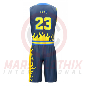 Ensemble maillot et short de basket-ball en tissu doux, fournisseur direct d'usine, uniforme de basket-ball pour équipe - Product Image 3