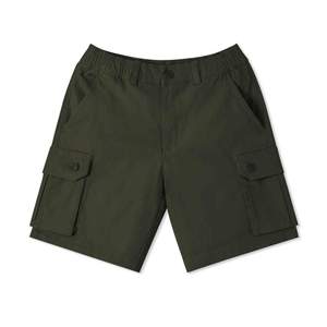 Pantalones Cortos Cargo de Pana para Hombre TST 4176.1, Casuales, No Tejidos, de Cintura Media, Ecológicos, Transpirables, con Estampado de Puntos, Cierre de Botones, para Uso Diario - Product Image 1