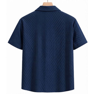 Vintage Fashion Cross-Border New Men's Printed <b>Patchwork</b> Short-Sleeved <b>Shirt</b> and Shorts Sports Set Trendy Casual Summer Outfit - Product Image 3