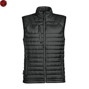 Gilet matelassé sans manches pour homme, professionnel, amovible, chaud pour l'hiver, extérieur, rembourré, doublé de polaire épaisse - Product Image 2