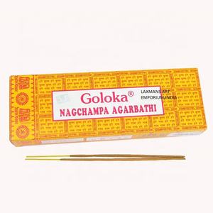 Varillas de Incienso Goloka Masala Hechas a Mano, Aromáticas, 100% Hierbas Naturales, Mezcla de Aromas, Paquete de 15 Gramos, Exportador Mayorista de India, Nag - Product Image 3