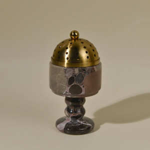 Home Decor decorative small bakhoor burner Decoration Travertine burner Bakhoor <b>Incense</b> burner Bakhoor Bakhoor burner Ramadan - Product Image 3