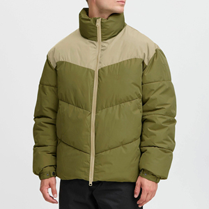 Veste matelassée moderne pour hommes, vente en gros, tissu premium 2026, personnalisation de marque, design de manteau d'hiver - Product Image 1