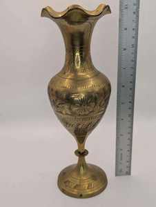 Jarrón Decorativo de Latón Art Deco de Alta Calidad con Diseño Floral Acrílico, Regalo Perfecto, Adorno para el Hogar, Precio Razonable - Product Image 2