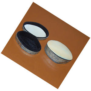 Caja de regalo con incrustaciones de melo y conchas marinas, joyería de melo y conchas marinas mixtas, caja de concha con motivo ovalado natural. - Product Image 1