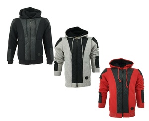 Men's Hooded Pullover <b>Fleece</b> <b>Jacket</b> 100% Cotton <b>Lined</b> Camouflage Pattern Eco-Friendly Anti-Wrinkle Windproof Breathable Quick - Product Image 2
