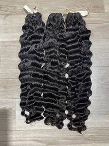 BUNLES DE CHEVEUX BOUCLÉS DOUBLE Top Tendance pour les femmes noires Meilleures extensions de cheveux en dentelle avec TOUTE TEXTURE BOUCLÉE Excellente expédition - Product Image 6