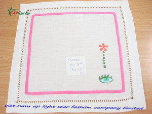 Serviettes de cocktail brodées, produit phare du Vietnam, pour les fêtes, broderie au point de croix et travaux d'aiguille, nouveauté - Product Image 4