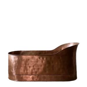 Baignoire Btah royale en cuivre haute vente baignoire Btah en cuivre pur de qualité supérieure élégante pour la maison hôtel salle de bain utilisation Perpouse de bain - Product Image 1
