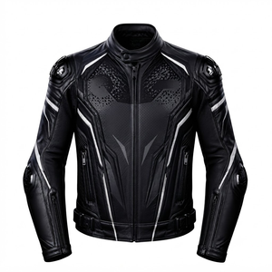 Men's Custom Super MotoCP Track Cowhide <b>Racing</b> <b>Jacket</b>/Chaqueta Leather Motorbike CE Level 2 Protection Made To Measure Approved - Product Image 1