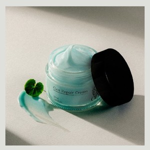 ครีมบำรุงผิวหน้าเกาหลี K-Beauty Temporary Cica Repair Cream 50 มล. 1 ชิ้น ผลิตในเกาหลี สารสกัดจากใบบัวบก - Product Image 4